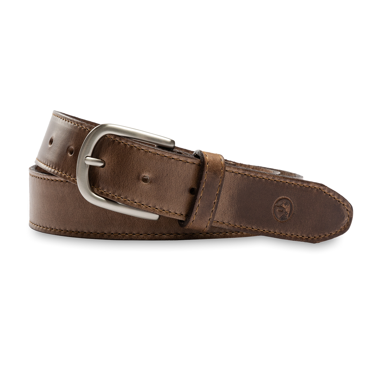 Brown with Nickel Buckle
