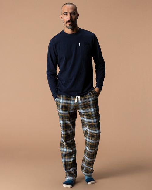 Duck Head Lounge Set in Deep Navy